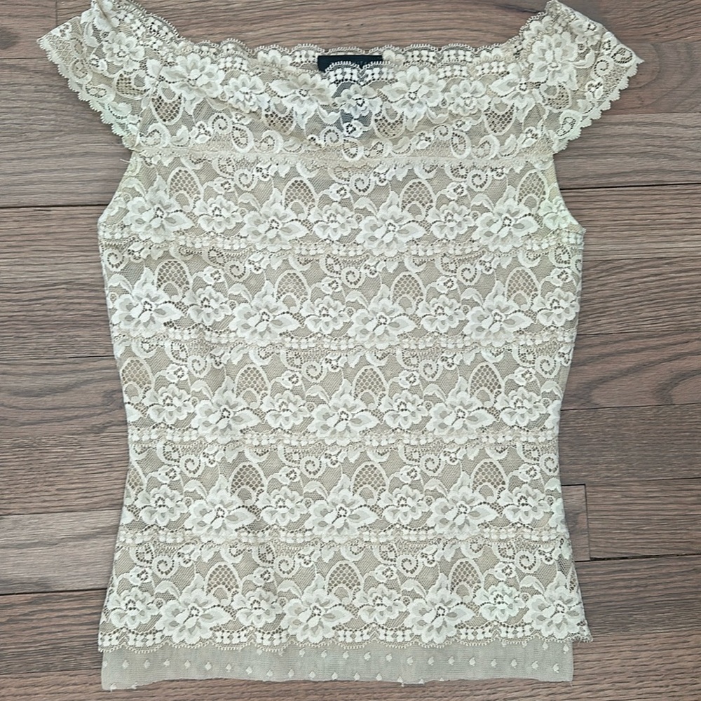 The Limited Stretch Lace Top